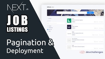 NextJS Job Listings [5] - Pagination and Deployment