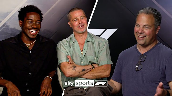 Ted meets Brad Pitt and Damson Idris 🏎️🎬 | F1 The Movie