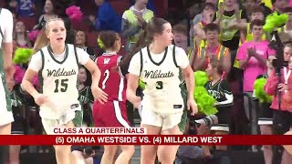CLASS A STATE QUARTERFINALS: #4 Millard West vs. #5 Omaha Westside | Extended Highlights