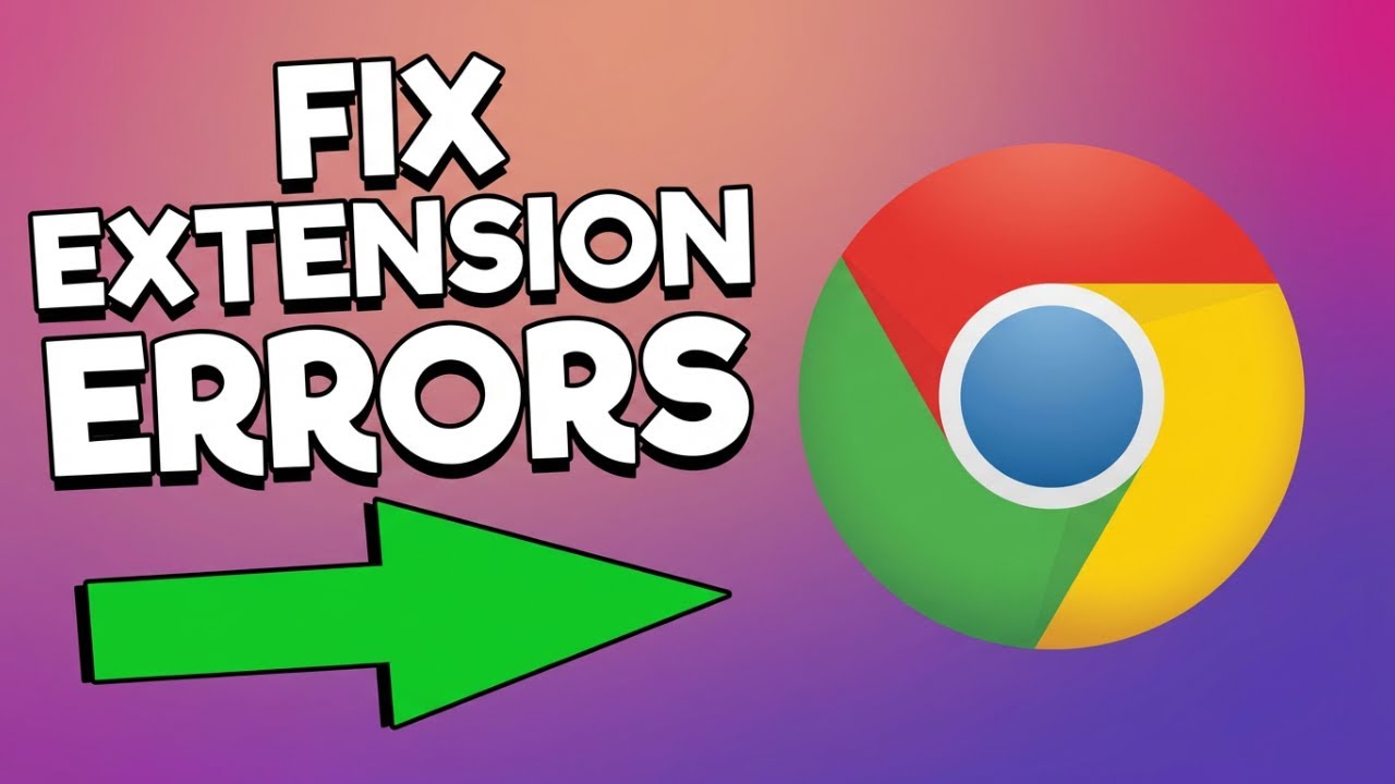 Chrome extensions not working or showing errors? - YouTube