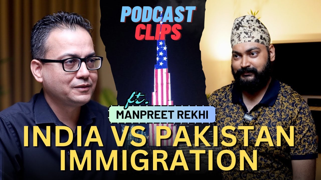 Mindset of Immigration in India vs Pakistan | Wali Khan Podcast Clips ...