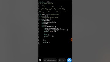 wave pattern printing 👈 #cpattern #cprogramming #coding