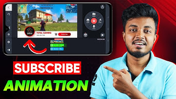 Subscribe Button Animation Kaise Banaye | How To Make Subscribe Animation Like Total Gaming
