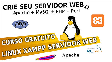 Curso de Linux Servidor Web - 02 - Instalando Xampp = Apache + MySQL + PHP + Perl
