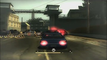 Need for Speed Most Wanted 2005 Challenge series #16 spike strip challenge