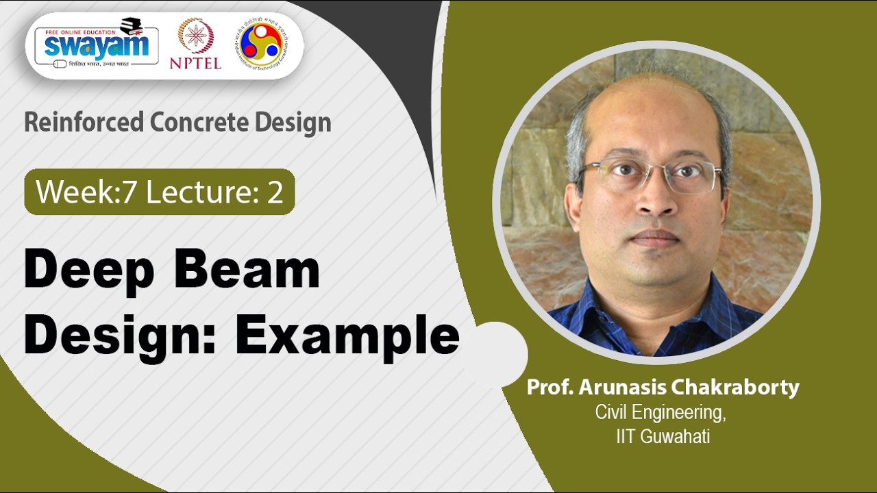 Lec 25: Deep Beam Design: Example