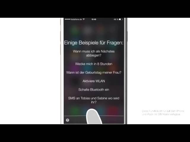Iphone Ipad Anleitung Erinnerungen Mit Ortsangabe Via Siri Erstellen Youtube