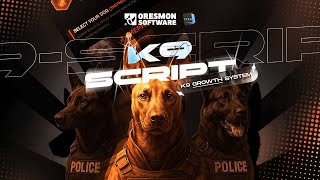 Fivem K9 System | Realistic Dog Evolution | Training Parkour