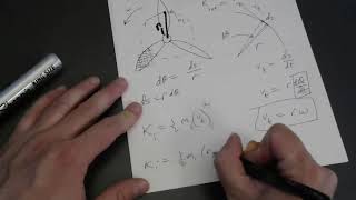 Rotational Kinetic Energy and Rotational Inertia; Disk Rolling down Ramp