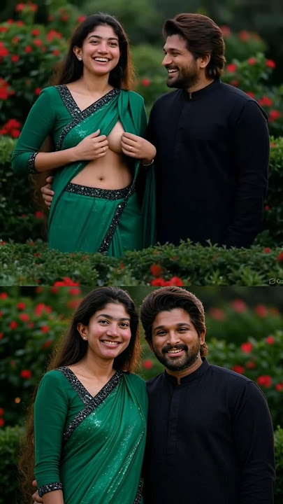 allu Arjun Sai Pallavi sat kissing viral video #shortsfeed #viral #shortvideo #alluarjun #saipallavi