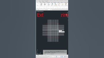 How to Use EXTRIM Command in AutoCAD #autocad
