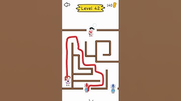 Draw to Pee  - level 42 - Gameplay Walkthrough Video #short #shorts #game #games