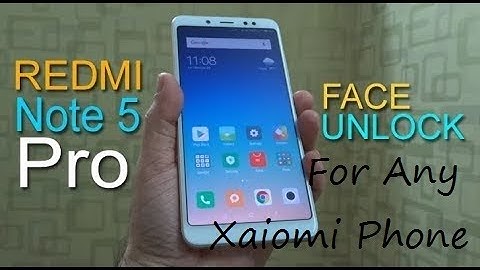 How Enable Face Id Like Note 5 Pro In Any Xiaomi Devices