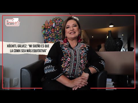 Xóchitl Gálvez en La Entrevista Sin Límite.