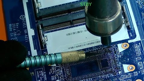 Upgrade Lenovo Laptop Processor i5 to i7 and Remove black glue