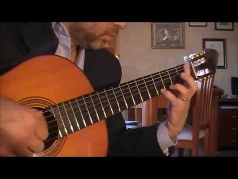 Neapolitan song on Classical Guitar - Reginella