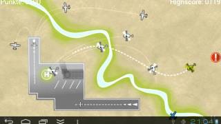 playing Air Control Lite on android tablet