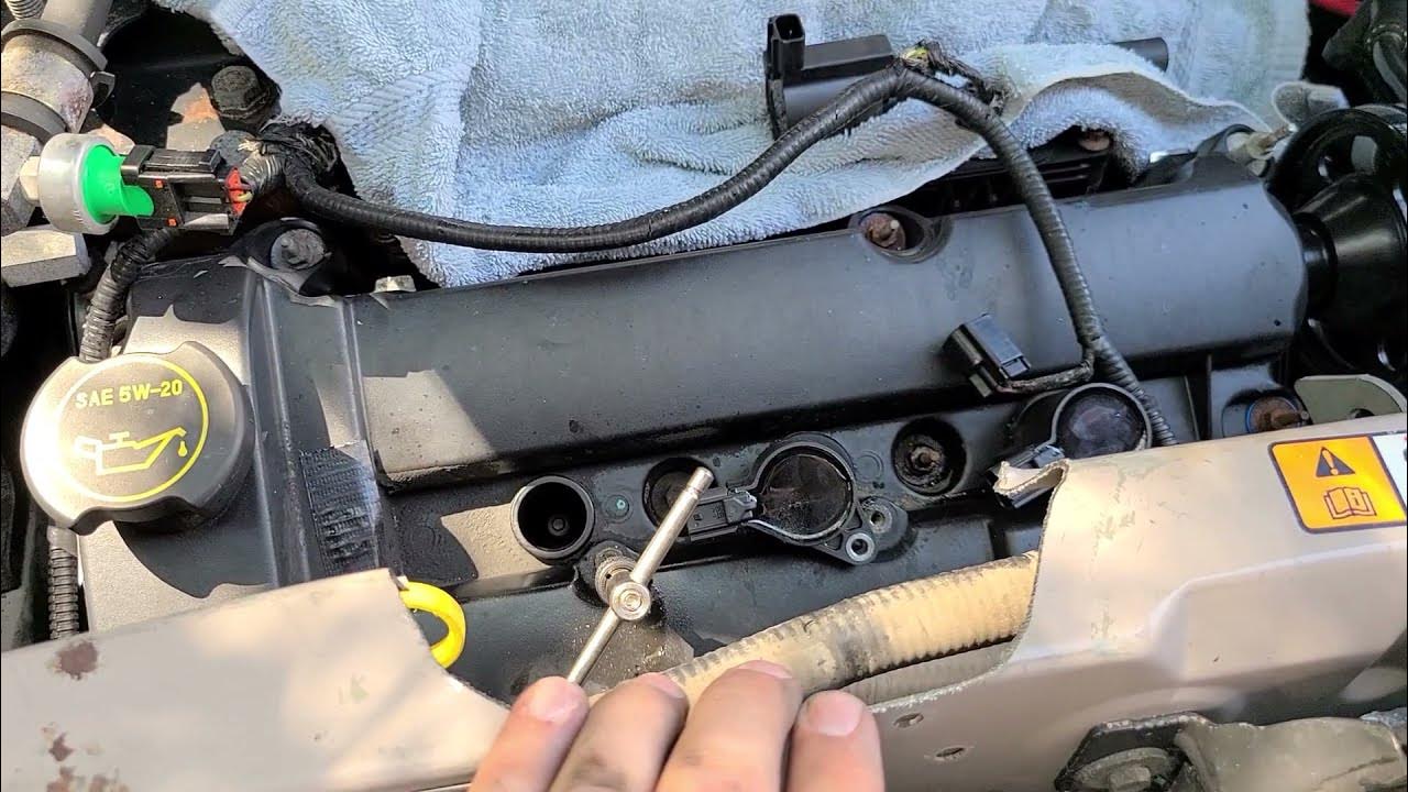 Coil pack bolt snapped off? drill and tap that sucker YouTube