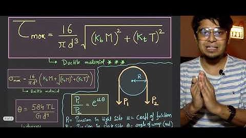 Machine Design Lec-4 | Shafts | by Harshvardhan Singh | GATE/ESE/PSUs