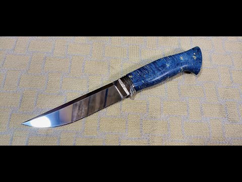 Видео: Нож ручной работы  Сталь S90V