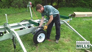 Woodland Mills Sawmill Log Loading Ramp Kit