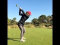 Michelle Wie - One plane driver swing の動画、YouTube動画。