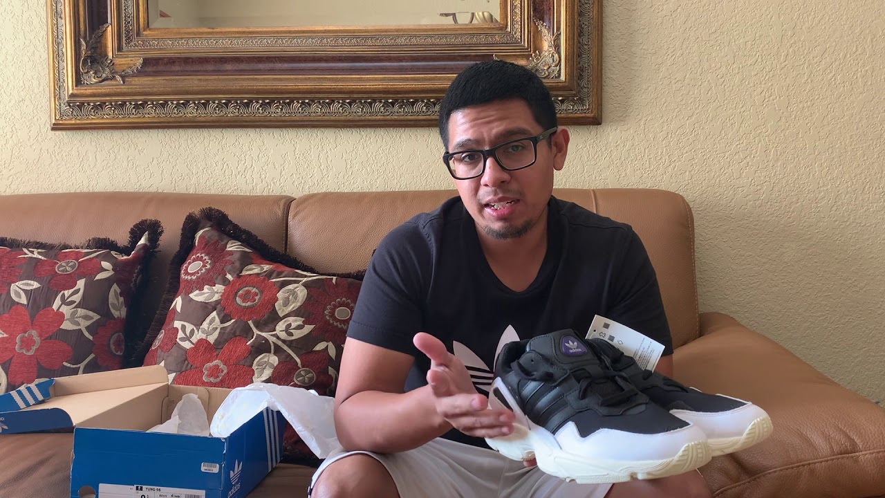 Adidas Yung 96 Orca Review On Feet Youtube