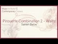 Music for Ballet Class. Pirouette combination 2 (Waltz)