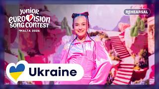 Erika Kolesnichenko - NOT A LULLABY | Ukraine 🇺🇦 | Rehearsal Clip | Junior Eurovision 2026