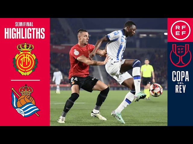 Resumen | RCD Mallorca | 0-0 | Real Sociedad | Semifinal (Ida)