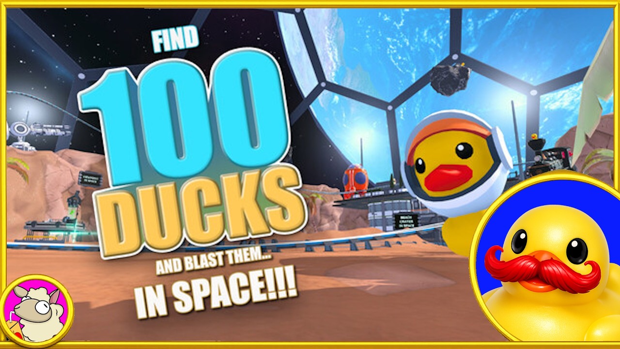 We must exterminate all the rubber duckies! | Shoot 100 Ducks in Space