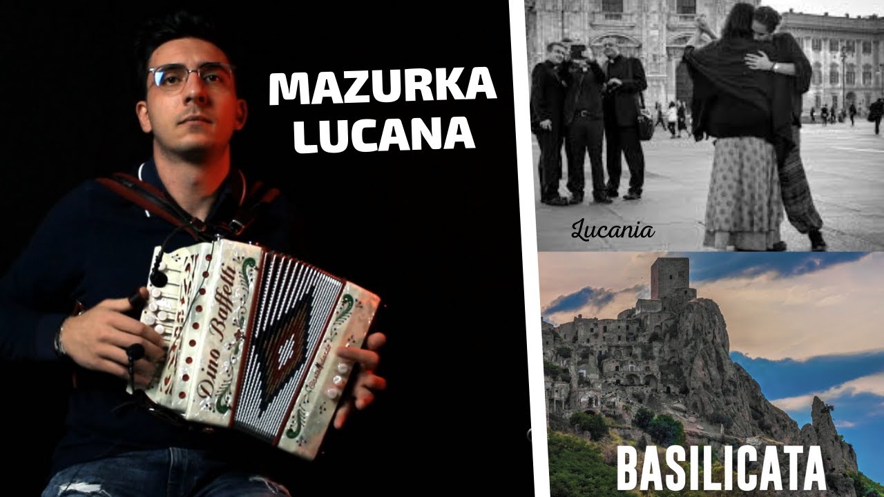 MAZURKA LUCANA 🎵🎵 eseguita all'organetto da Antonello Laurino (Mazurca)