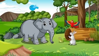 The Story of the Elephant and the Hare #animal wisdom