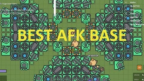 ZOMBS.IO- BEST AFK BASE EVER // 4 PLAYERS AFK FOREVER (new update)