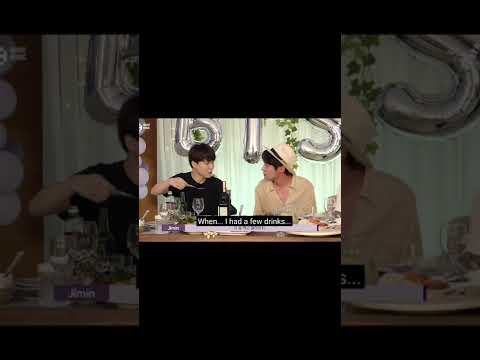 drunk Jimin nearly