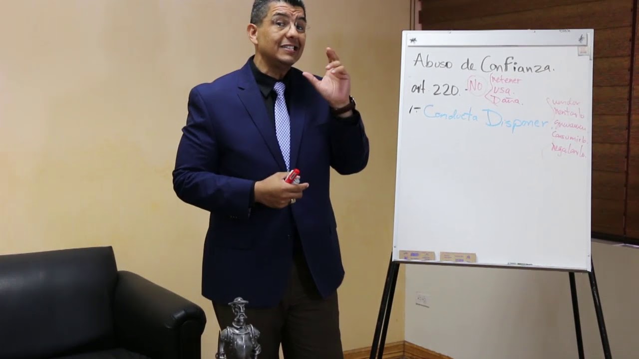 El delito de Abuso de confianza.