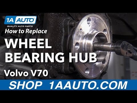 How to Replace Wheel Bearing & Hub Assembly 01-07 Volvo V70