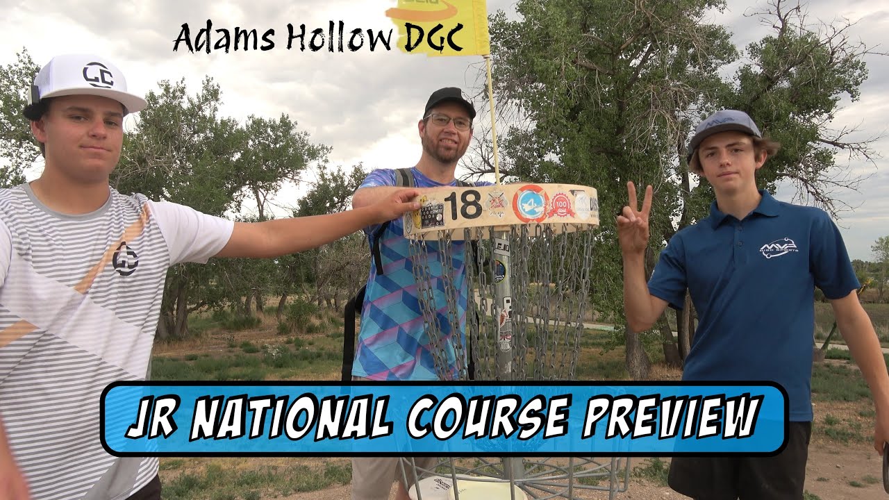 Lucas & Caleb Play the NADGT Junior National Championship Course Layout ...