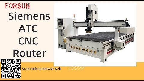 How fast is this machine! Siemens ATC machine with travelling speed 65000mm/min--FORSUN CNC