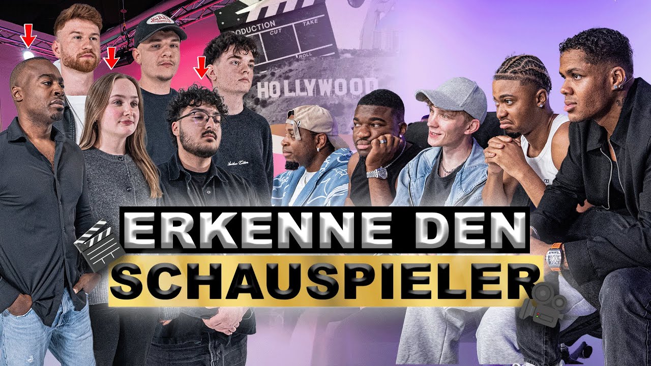 HOLLYWOOD!.. 😱 Erkenne den SCHAUSPIELER