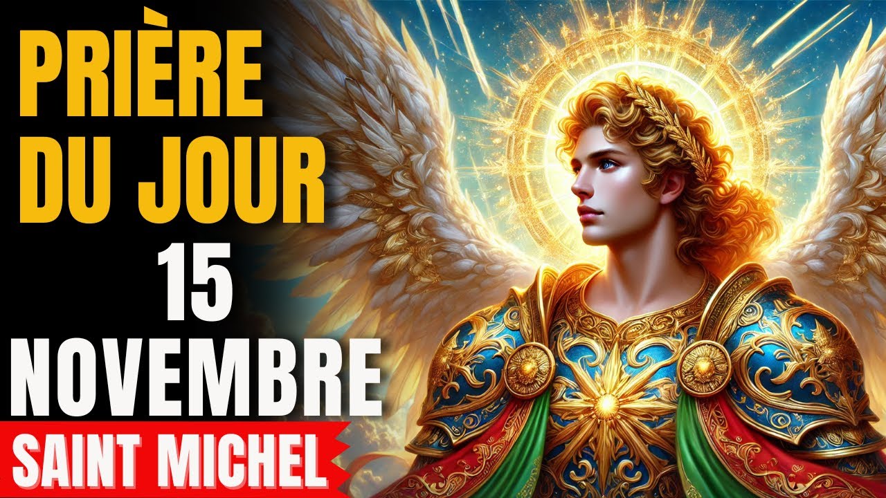 Saint Michel bénit ton TRAVAIL et tout ce que tu touches devient PROSPÉRITÉ ✨ Prie maintenant