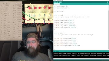 Arduino Lesson 6 Homework: make a 5 bit binary counter with 5 LEDs