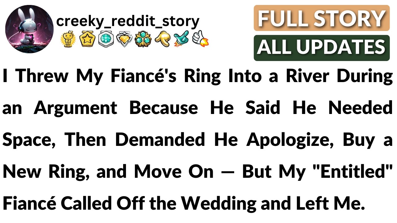 I Threw My Fiancé's Ring Into the River Because He Asked for Space — Then I Demanded an Apology.