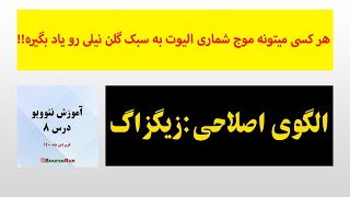 آموزش امواج الیوت به سبک گلن نیلی -نئوویو- درس 08 (NeoWave)