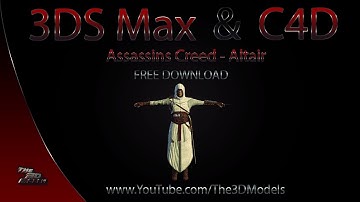Cinema 4D/ 3DS Max | Assassins Creed Altair Model Download