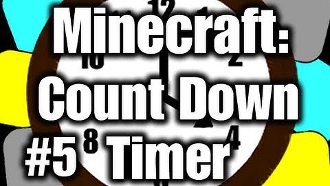 Minecraft - Count Down Timer - The End