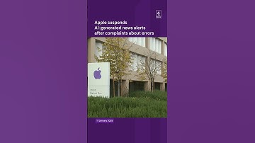 Apple stops AI news alerts after errors