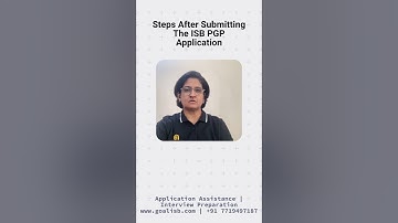 When to start preparing for the ISB Interview? Steps after you submit the ISB Application #mba #gmat