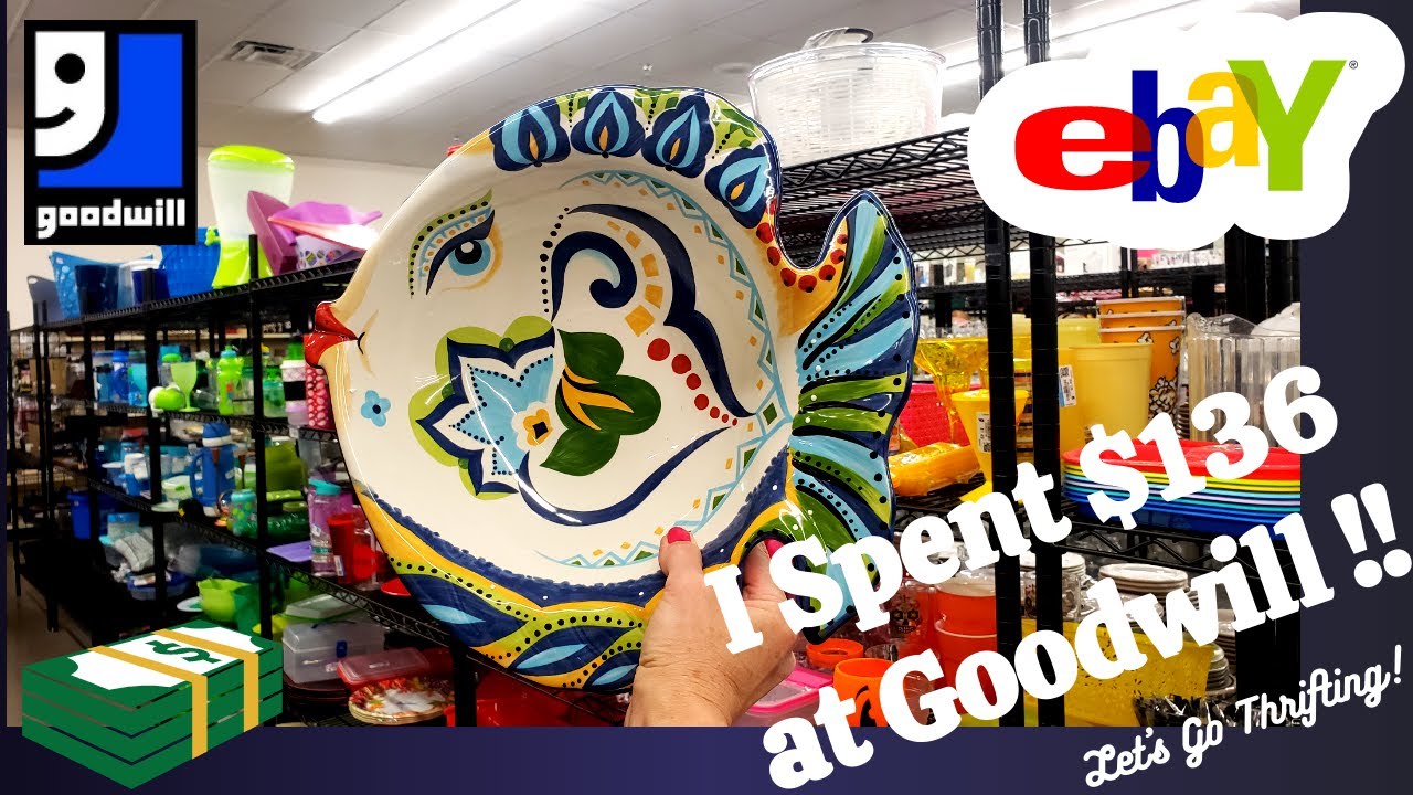 THRIFT WITH ME! How To Shop Goodwill for Ebay Resale / Thrift Haul