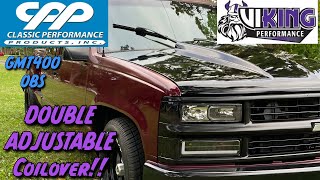 Celebrity CPP Double Adjustable Bolt In Coilovers (Viking Shocks) For The Kodiak 88-98 Chevy OBS Trucks Profile